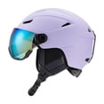 thumbnail image 4 of Casco de snowboard Casco de esquí ajustable a prueba de viento púrpura para jóvenes para jóvenes 51 a 54 cm, 4 of 8