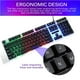 thumbnail image 4 of Injueey Teclado con cable G21B, juego de ratón, teclado de ordenador portátil, teclados mecánicos USB, dispositivo de entrada de teclado Juegos de teclado y mouse para computadora Negro, 4 of 6