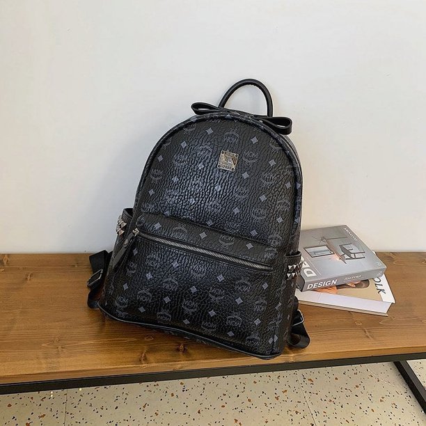 Mochila de gran capacidad, mochila universitaria de cuero suave de moda para hombres y mujeres, mochila de viaje multifuncional de estilo coreano, de moda