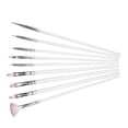 thumbnail image 4 of Watercolor Brush, Multifunctional Miniature Multi Purpose Watercolor Brush Set Long Handled  For Painters, 4 of 8