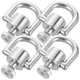 thumbnail image 2 of Rivet Studs Rings D Shape Zinc Alloy Rotatable Multi-Function Backpack Purse Accessories 4Pcs, 2 of 5