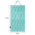 thumbnail image 3 of Felt Girls Hairpin Organizer Wall-mounted Claw Clips Storage Hanging Bag (Pink), 3 of 9