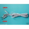thumbnail image 2 of 20 PCS ELECTRODE LEAD WIRES Cables for Digital Massager TENS 2.5 mm with 4 pins, 2 of 6