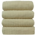thumbnail image 6 of BC BARE COTTON Luxury Hotel & Spa 100% Natural Turkish Cotton Ribbed Channel Pattern Bath Towel (Set of 4), Moss, 6 of 7