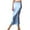 Blue1, variant on Prolriy Satin Skirt 2024 Skirt European and American Drape Satin Mid Length High Waist Hip A Line Skirts for Women Brown M