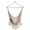 Desert Haze Brown, variant on Handwoven Cotton Rope Hammock Chair with Metal Spreader Bar, Boho Hanging Chair for Bedroom, Indoor and Outdoor Swing Chair with Tassels