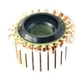 thumbnail image 1 of 1Pc 28.5 x11.5 x18(21) mm 24P Teeth Copper Hook Type Electrical Motor Commutator, 1 of 6