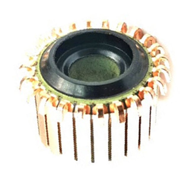 1Pc 28.5 x11.5 x18(21) mm 24P Teeth Copper Hook Type Electrical Motor Commutator