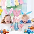 thumbnail image 4 of Moocorvic Easter Gnomes Decorations Bunny Plush Spring Easter Baskets Stuffed Animals Birthday Gifts Table Ornament Home Decor, 4 of 8