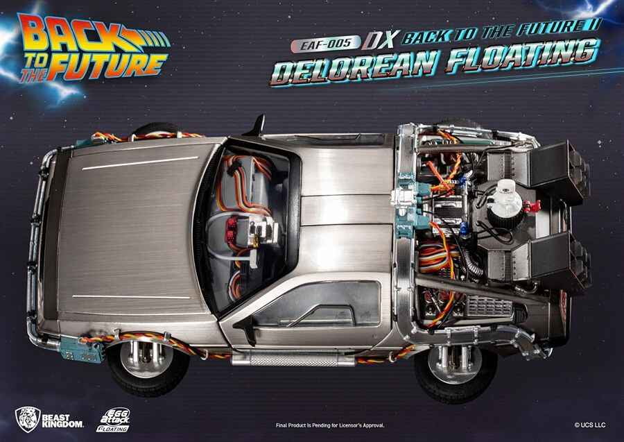 Back To The Future Part II (EAF-005DX) Floating Delorean Time