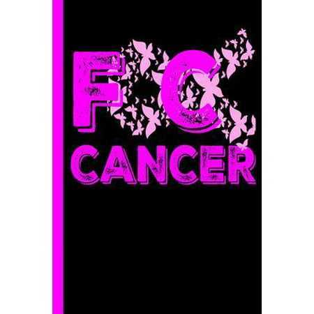 FC Cancer : Mom Cancer Gifts For Women Breast Cancer Gifts To Write In For Best Mom to Beat Cancer F Cancer Notebook 3 6x9 A5 College Ruled Lined Book White Paper Black & Pink Ribbon Love Matte Men (Best Exercise For Man Breasts At Home)