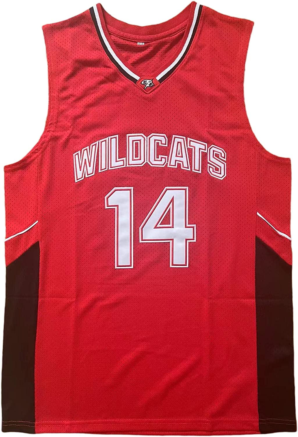 YOUIGIFTS Mens Wildcats High School Jersey,14 Troy Bolton Basketball