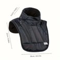 thumbnail image 3 of CHUANK Winter Motorcycle Neck Warm  Waterproof And Windproof Multi-functional Portable Neck Gaiter For Men, 3 of 7