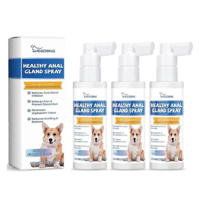 1-3pcs Dog Anal Gland Odor Removal Spray, Mild Ingredients Fresh Clean Odor Removal After Potting Care