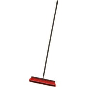 Laitner Brush Company 24" Indoor & Outdoor Push Broom with 60" Metal Handle by TRI MAS CORPORATION