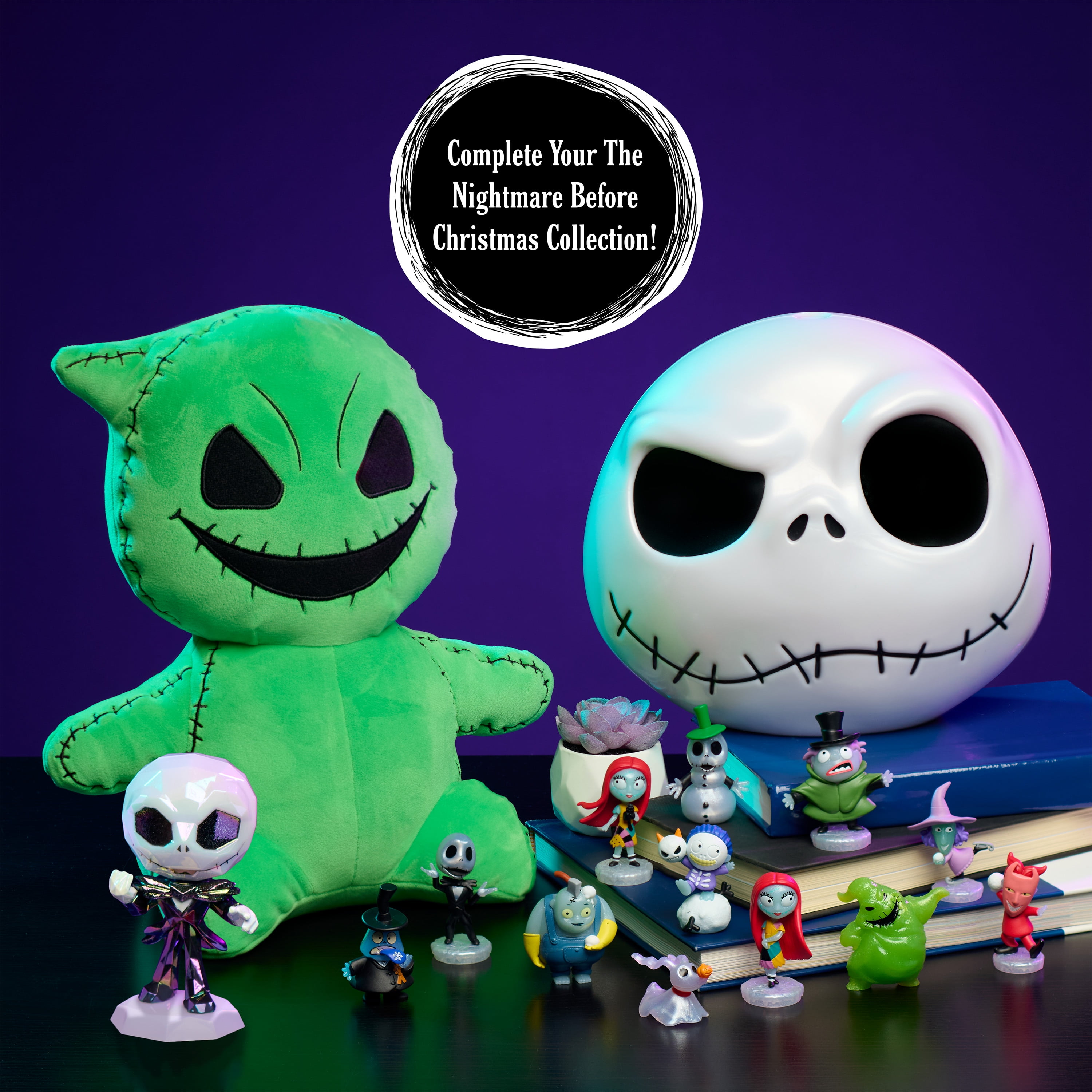 Disney Tim Burton's The Nightmare Before Christmas Jumbo Mystery Capsule, 10 Surprises, Ages 3+