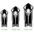 thumbnail image 3 of Clausen's World Design STINGRAY Hood Vinyl Decal 3 sizes - Compatible with Corvette C7, 3 of 12