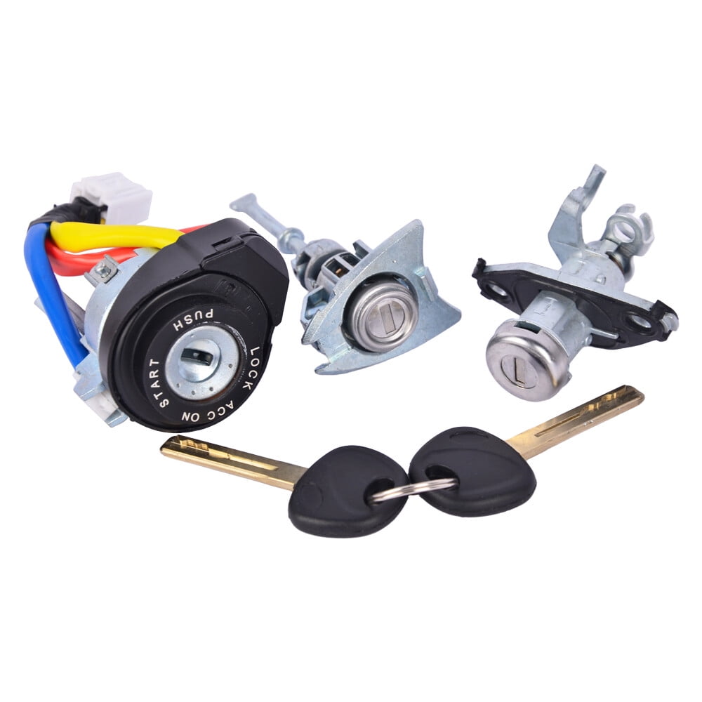 For Hyundai Sonata Same Key Full Door Lock & Ignition Switch Cylinder 2009 2010 2011 2012 2013 2014 2015 81970-3SA00 81250-3SA00