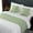 Green#3, variant on Modern Bed Runner Scarf | 19.8 x 94.4 Inch Decorative Table Runner | Soft Fine Fiber Fabric for Bedspread or Table Cover | Stain & Dirt Protection | Machine Washable