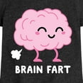 thumbnail image 3 of Instant Message - Brain Fart - Toddler & Youth Girls Short Sleeve Graphic T-Shirt, 3 of 6