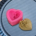 thumbnail image 5 of Cheer US Heart Shaped Chocolate Mold, Silicone Fondant Chocolate Mousse Cake Molds Tray Multi Function 3D Candy Dessert Molds for Home Kitchen DIY Baking Tools, 5 of 7