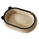 thumbnail image 2 of Rascador para gatos, cama, tablero rascador, protección para gatos, almohadilla rascadora ovalada con bola para gatos pequeños, medianos y . Negro, 2 of 8