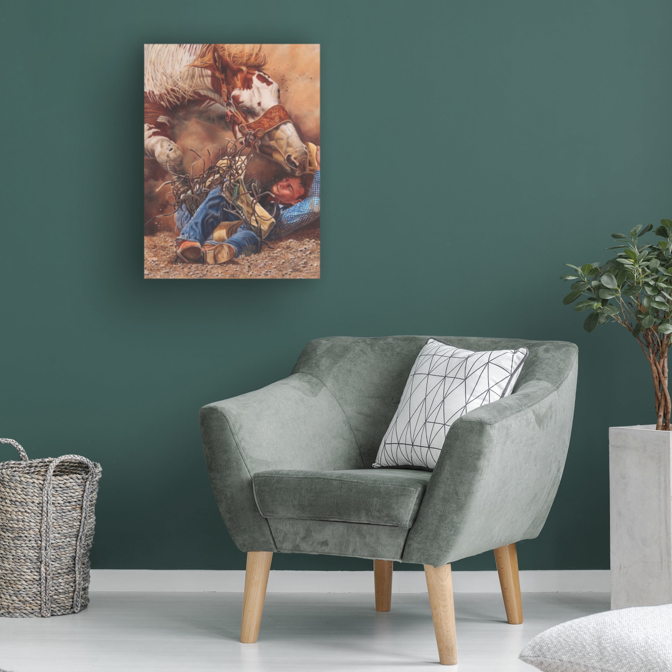 Canvas Wall Art - Delene Lambert 'Hold My Beer' Wall Art for Living Room, Bedroom, or Office Décor by Trademark Fine Art - 24 x 32 Inches