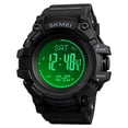 thumbnail image 1 of AOSLSI Watch Compass, Altimeter Barometer Thermometer Temperature, Pedometer Watch, Watch Compass, Altimeter Barometer Thermometer Temperature, Pedometer WArmy Waterproof Outdoors Sport Digital Watch, 1 of 1