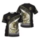 thumbnail image 3 of Camiseta De Manga Corta Con Estampado 3d Águila De México, 3 of 6
