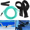 4m Swimming Belt for Adults Swimming Bands for Training Flexible Swimming Rope Belt for Pool, Adjustable Swimming Training Rope Bands Swimming Elastic Rope Swim Belt Swimming Resistance Belt