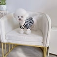 thumbnail image 3 of Reheyre Flower Pattern Pet Cardigan - Keep Warm Soft Texture Coat - Fashionable for Dogs - Perfect for Autumn, 3 of 8