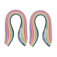 thumbnail image 1 of FRCOLOR paper quilling DIY Paper Quilling Strips 520 Strips 26 Colors Paper Strips Set for Arts and Crafts Projects (Random Color) - 5mm,14.96"X0.2"X0.04", 1 of 5