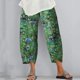 thumbnail image 1 of Puntoco Mujer Casual Estampado Cintura elástica Entrenamiento Deportes Pantalones de pierna ancha Pantalones Puntoco Puntoco-5040, 1 of 5