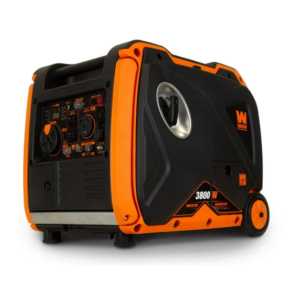 WEN Super Quiet 3800-Watt RV-Ready Portable Inverter Generator with Fuel Shut-Off and Electric Start (56380i)
