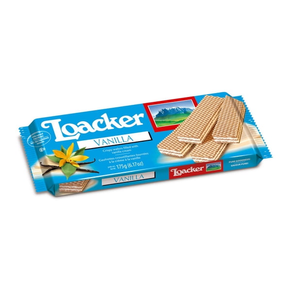 LOACKER Vanila Cream Crispy Wafer, 175 g - Walmart.ca