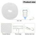thumbnail image 2 of 2 Packs Windproof Clothesline, 10M 33ft Plastic Non-Slip Clothes Drying Rope Portable Travel Clothesline, White, 2 of 6