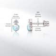 thumbnail image 4 of Limerencia Hypoallergenic G23 Titanium Screw Back Earrings Piercing Post for Women and Men Sensitive Ears, 4 of 6