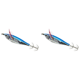 thumbnail image 1 of Señuelo Pesca Luminoso Anzuelos Calamar Anzuelo Artificial Cebos Jigging () Azul, 1 of 4