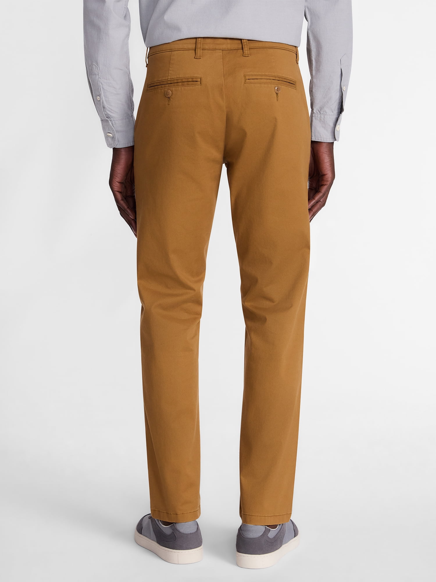George Men's Poplin Shirt with Long Sleeves, Sizes S-3XL, LT-4XLT, 2XB-6XB