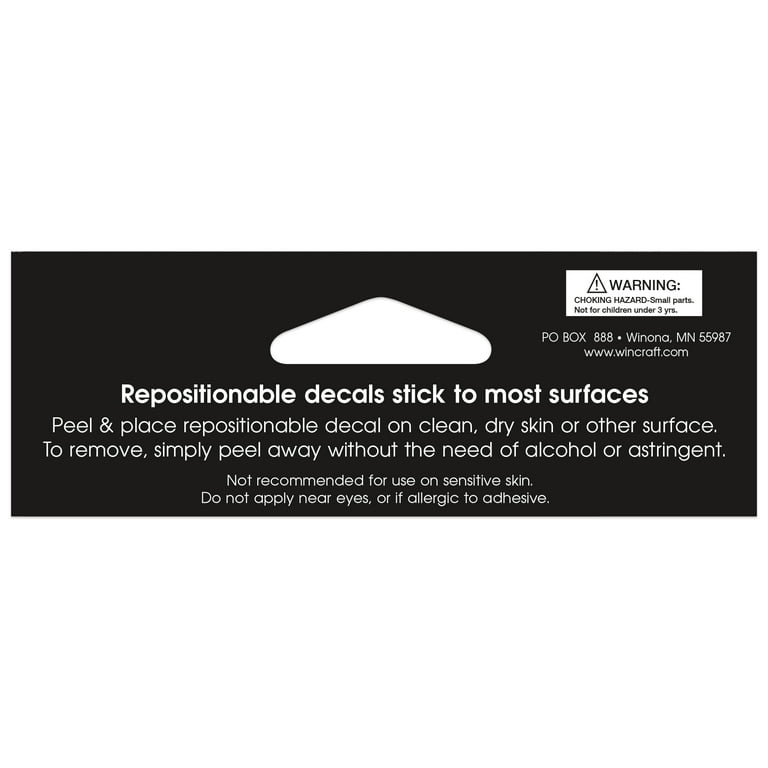 Wincraft NCAA Clemson Tigers 4x4 Inch Perfect Cut Decal - White, Team Color