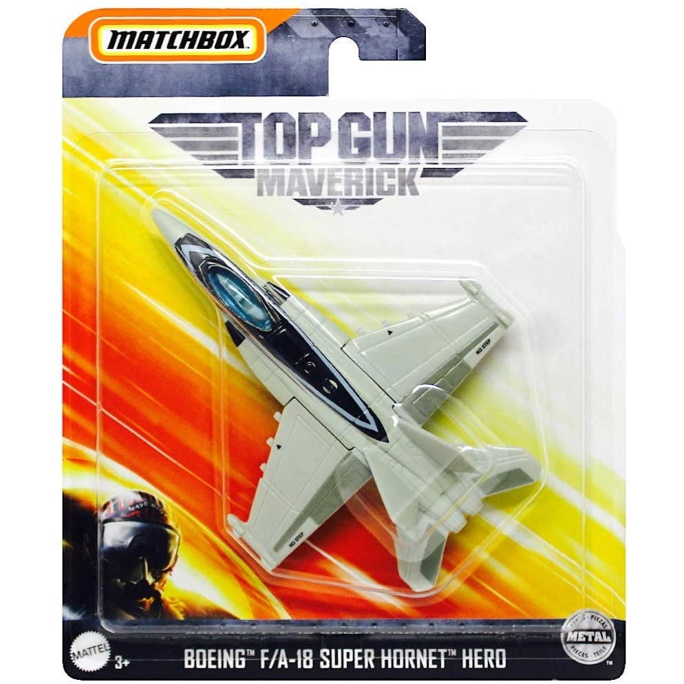 MATCHBOX TOP GUN MAVERICK FIGHTER JETS Sky Busters F/A-18 SUPER HORNET HERO 