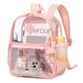 thumbnail image 1 of Mochila Transparente MUSEVOS Aprobada para Estadios 30x30x15 cm Rosa, 1 of 9