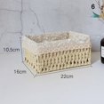 thumbnail image 2 of Handmade Storage Baskets Woven Decorative Organizing Home Nesting Organizing Baskets for Bedroom Bathroom, 2 of 2