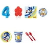 Sonic The Hedgehog Party Supplies Party Pack For 32 With Blue #3 Balloon