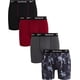 thumbnail image 1 of Calzoncillos tipo bóxer Reebok Stretch Performance para hombre, 4 unidades, color negro, talla L, 1 of 6
