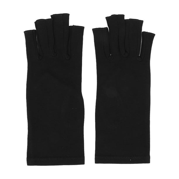 Guantes de Compresión Reumatoide, Alivio de Dolor Sin Dedos para Alivio de Artritis Segura Guantes de Compresión para Mujeres para escrutinios