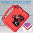 thumbnail image 3 of Allytechgroup Kids Case for iPad 9th/8th/7th Generation 10.2-Inch (2021/2020/2019 Release), Shockproof Shell Lightweight Handle Stand Anti-Scratch Non-Slip for Childern, Red, 3 of 4