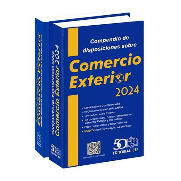 Libro Compendio De Comercio Exterior Economico Y Complemento 2024 Tapa Blanda, Autor Ediciones Fiscales Isef, Editorial Ediciones Fiscales Isef