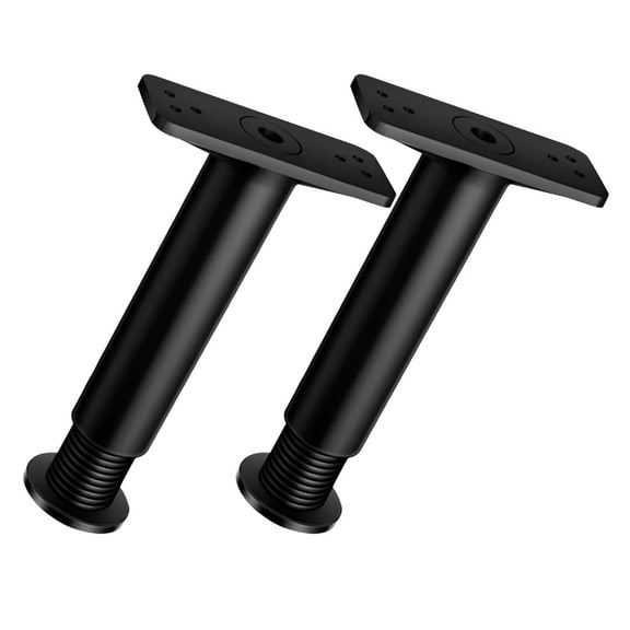 XIBUFE 2 Pcs Bed Support Frame Sofas Couch Bed Legs Replacement Furniture Support Feet Bed Support Legs Bed Frame Feet