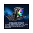 thumbnail image 6 of Thermaltake ASTRIA 600 ARGB CPU Cooler, Comaptible with Latest Intel LGA 1700 and AMD AM5 CPU, Dual Tower, 265W TDP Cooling Power, CL-P121-CA12SW-A, 6 of 6